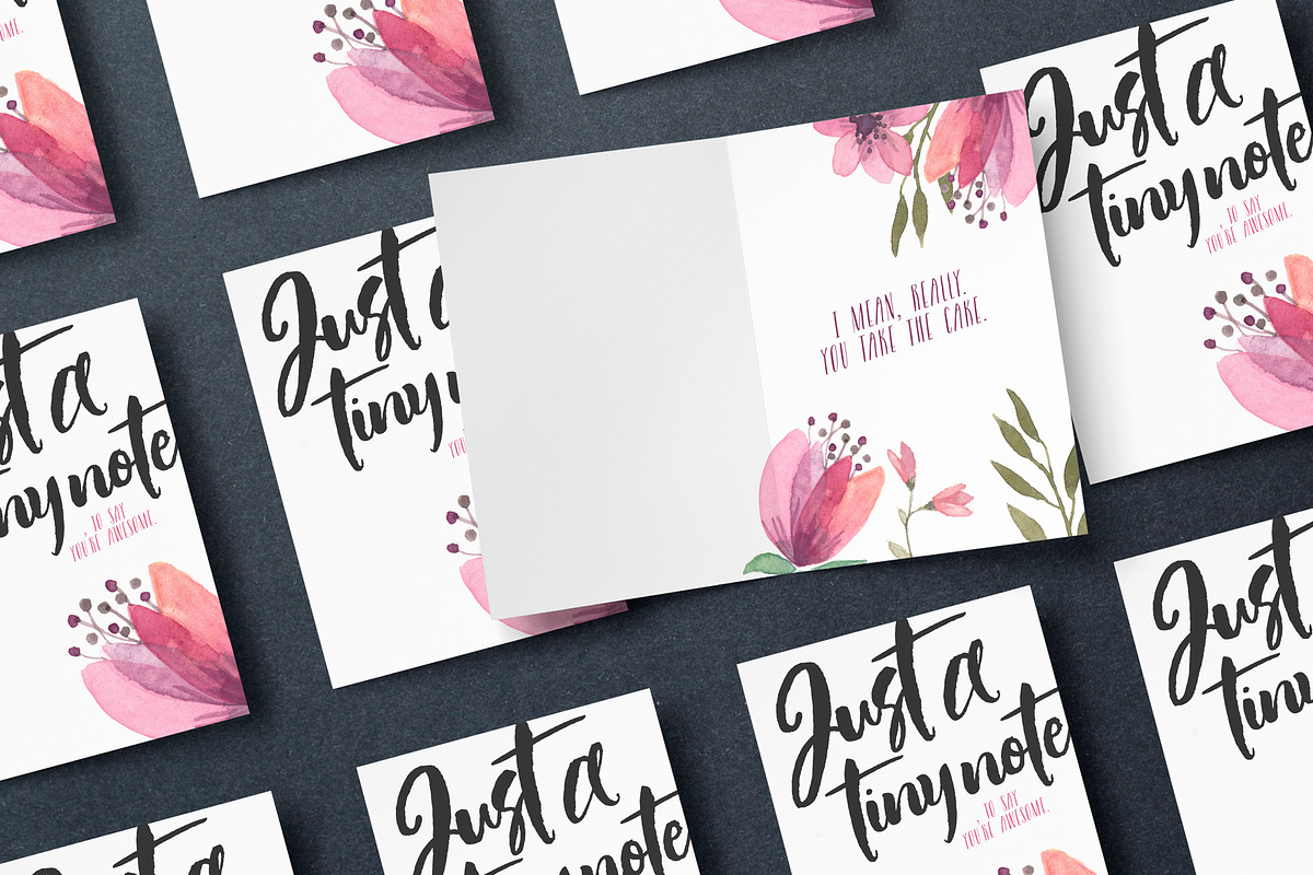 Brushfire Typeface + Extras, a Handwritten Font by Callie Rian & Co. (Photo 11 of 12)