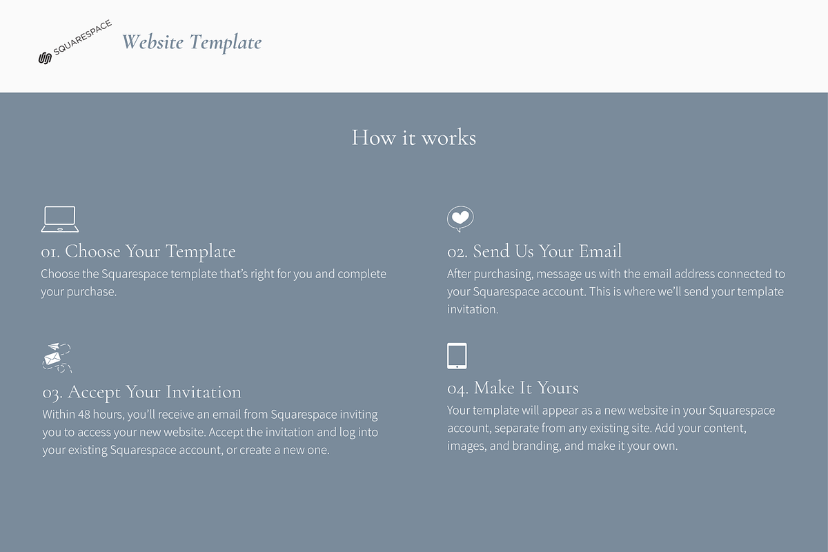 Thalia Squarespace 7.1 Template, a Squarespace Template by Beliveart Studio (Photo 4 of 4)