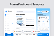 GoNow! - Flight Booking Dashboard, a Websites & App Template by SquidPixey (Thumbnail 2 of 5)