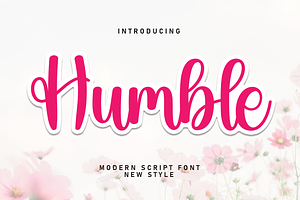 Humble Script Font