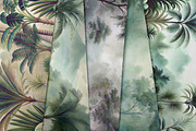 Tropical rainforest graphic set, a Wallpaper Graphic by FleurArt (Thumbnail 2 of 6)