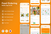 Food Ordering Mobile App UI Kit, an UI Kit Template by Betush (Thumbnail 3 of 3)