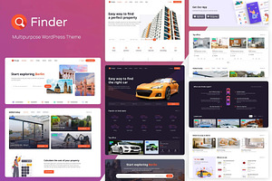 Finder - Multipurpose WordPres Theme, a WordPress Template by Hubzway