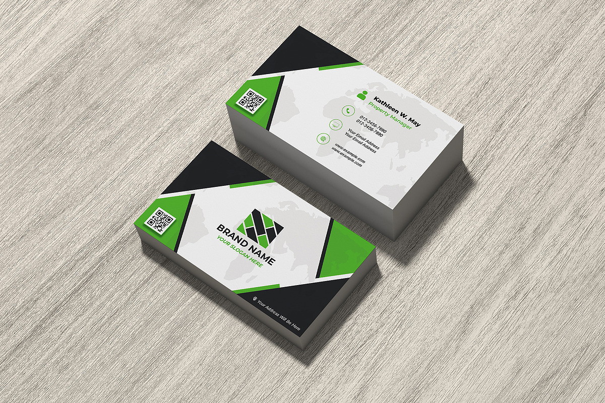 Broker Business Card PSD preview 4