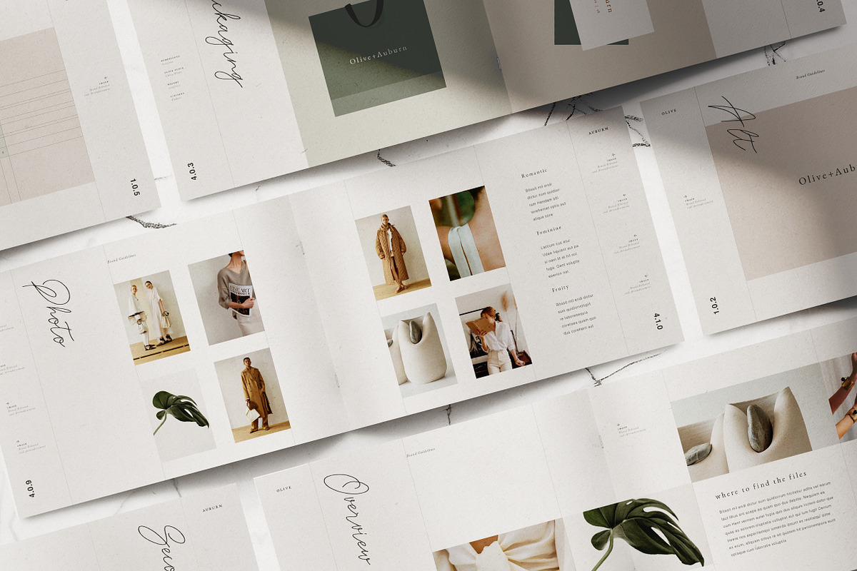 Auburn Brand Guidelines, a Brochure Template by Studio Standard (Photo 10 of 15)