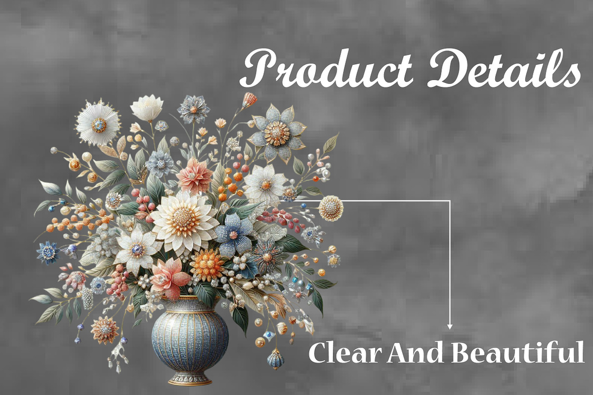 Watercolor Flowers Vase Png Clipart, a Seasonal Illustration by Craft Nest (Photo 3 of 5)