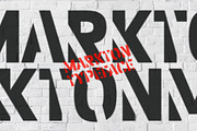 Markton – Modern Stencil Typeface, a Sans Serif Font by Drizy (Thumbnail 7 of 10)