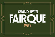 ID Arneau Deko - Retro Art Deco, a Sans Serif Font by EKAUNIK DZ (Thumbnail 6 of 8)
