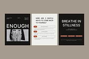MEYA - Wellness Instagram Templates, a Social Media Template by rainbojelia (Thumbnail 5 of 17)