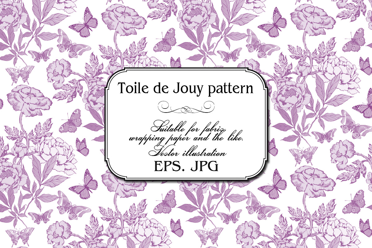 Style Toile de Jouy, a Pattern Graphic by Designs by Helen Trupak (Photo 4 of 5)
