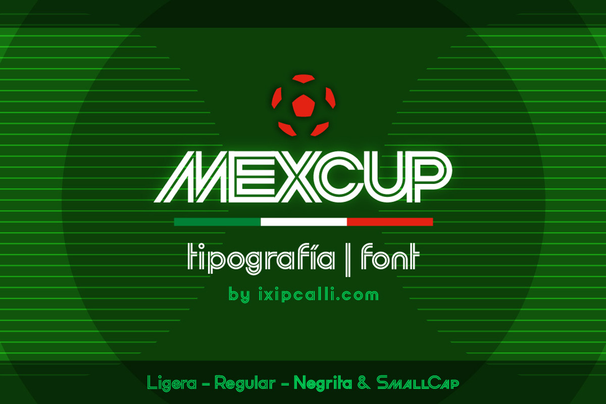Mexcup, a Sans Serif Font by Ixipcalli (Photo 1 of 7)