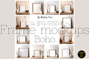 Set with frame mockups 1, an Advertising Mockup by MightyTreeIE (Thumbnail 1 of 3)