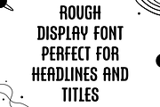Stellar Rough Display Font, a Handwritten Font by RADesigns21 (Thumbnail 8 of 12)