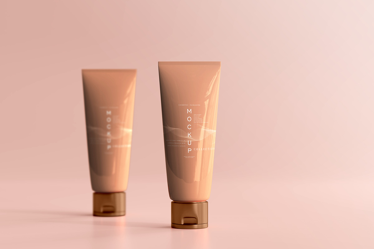 390+ Cosmetic Branding Mockup Scenes, a Cups & Container Mockup by pmvch (Photo 352 of 367)