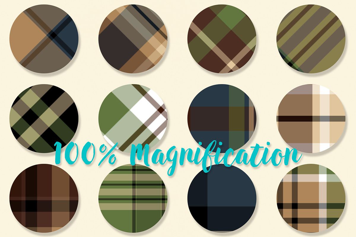 Masculine Plaid Patterns, a Pattern Graphic by Northern Whimsy Design