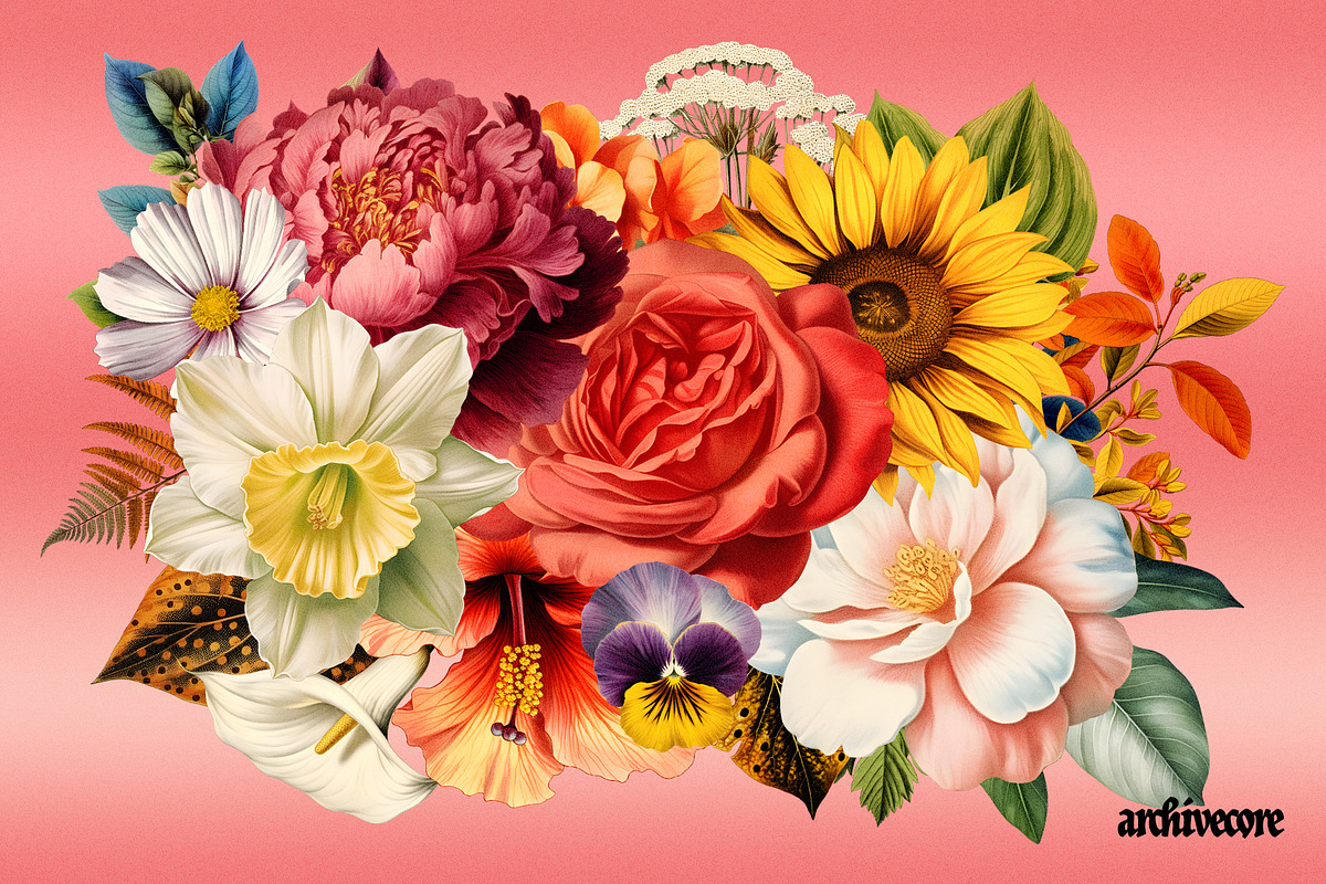 BOOK OF FLOWERS 2 Clipart, an Object Graphic by angelainthefields (Photo 9 of 13)