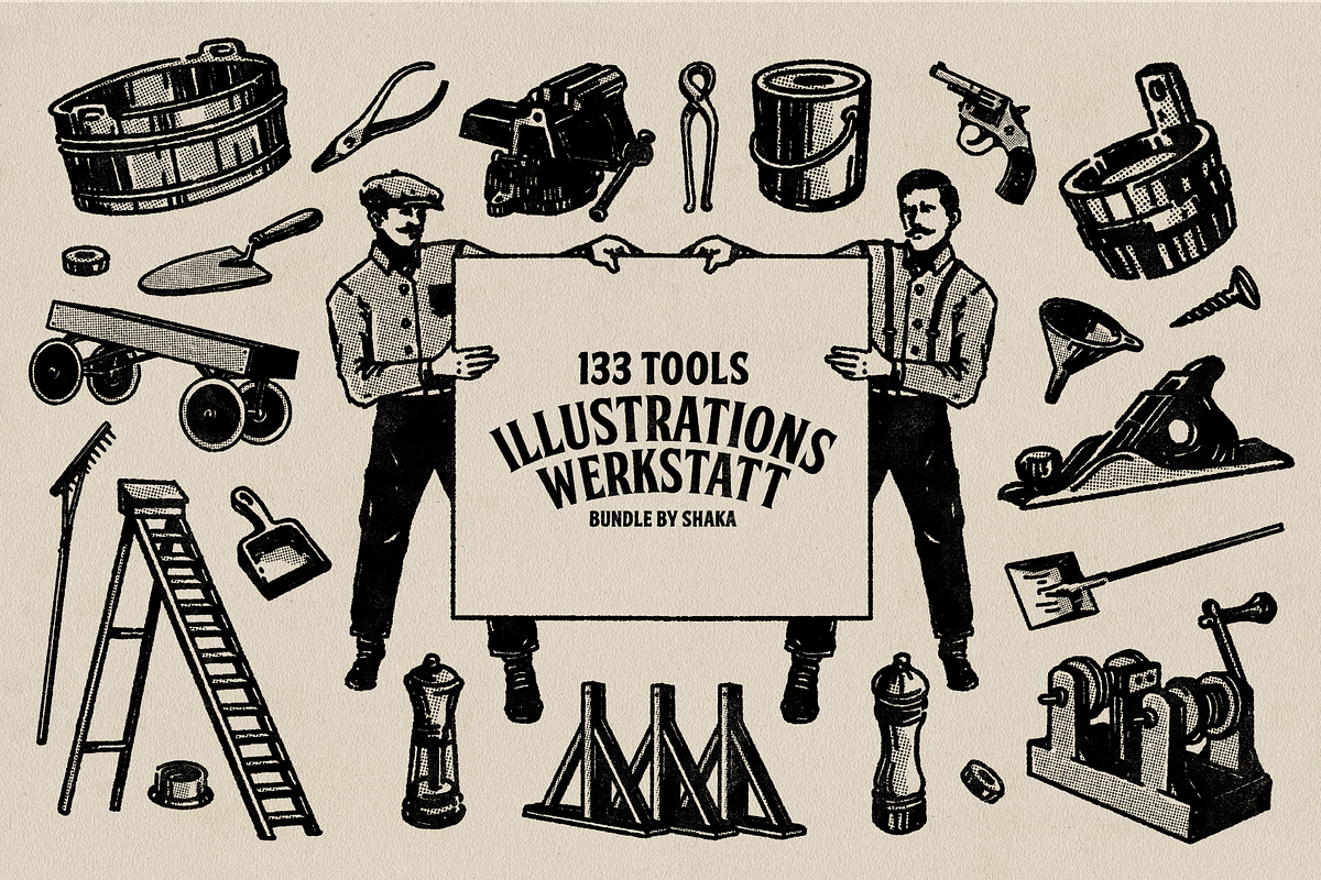133 WERKSTATT ILLUSTRATION BY SHAKA, an Illustration by SHAKA (Photo 1 of 5)