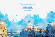Aquarelle Watercolor PS Action, an Action Add-On by IndWorks Design (Thumbnail 11 of 12)