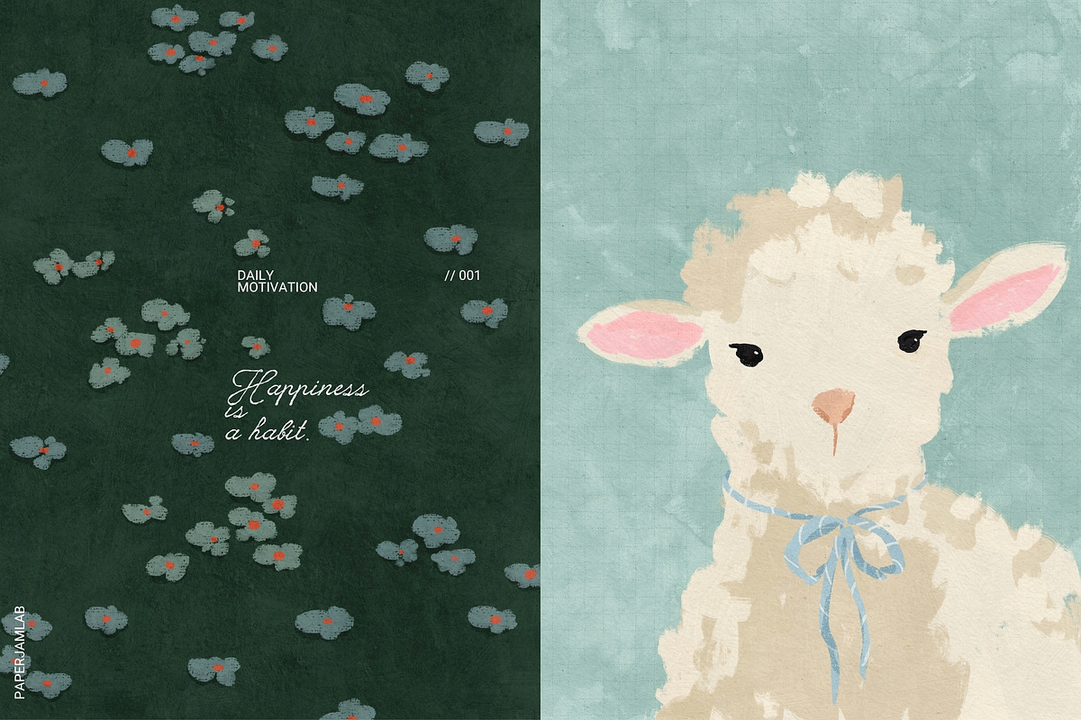Secret Pond: cottagecore backgrounds, a Background Graphic by PaperJamLab (Photo 9 of 11)