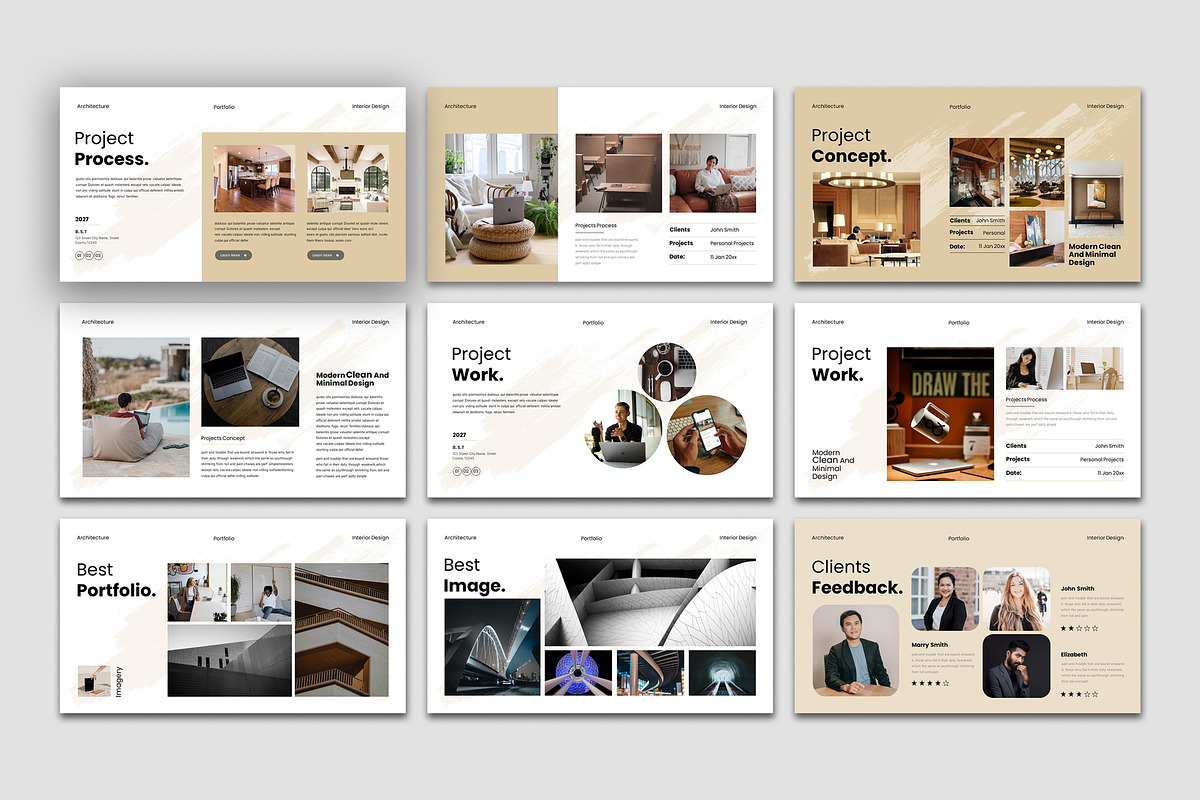 Architecture Portfolio Template, a Presentation Template by Pradaxa (Photo 5 of 5)