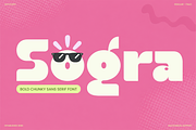 Sogra – Bold Food Packaging Font, a Sans Serif Font by Say Studio (Thumbnail 1 of 10)