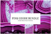 Pink Geode Stock Bundle, a Nature Photo by r.r.palacios (Thumbnail 1 of 6)