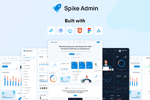 Spike Tailwind Admin Template