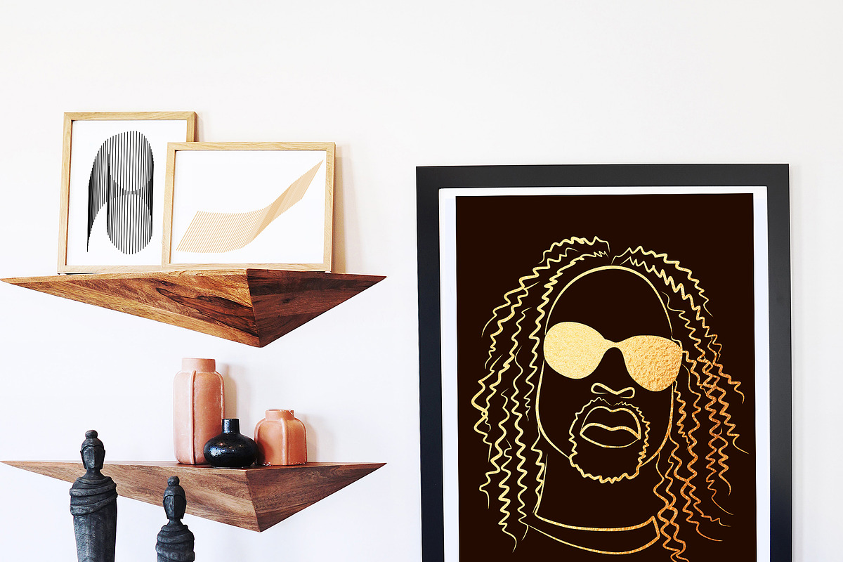 LINE ART COLLECTION BLACK MALE, an Illustration by ArtOLB (Photo 4 of 10)