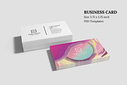 Abstract Business Card Vol 06, a Business Card Template by feydesign (Thumbnail 2 of 2)