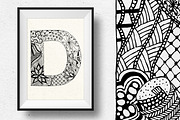 Ornamental alphabet, an Object Graphic by Pippi Draws (Thumbnail 3 of 4)