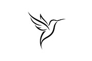 Hummingbird Line Art SVG Bundle, an Illustration by yasushie (Thumbnail 10 of 31)