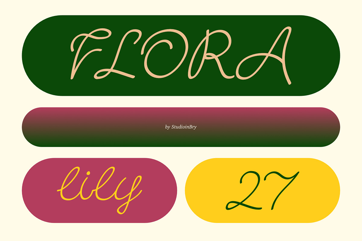 BRY Cafe Mafe - Handwritten Script, a Handwritten Font by StudioinBry (Photo 5 of 10)