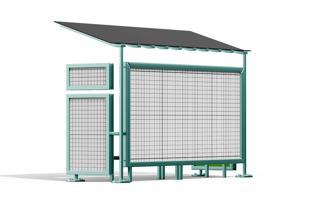 Bus Stop Billboard Mockup Set, an Advertising Mockup by pixelmock (Photo 3 of 11)