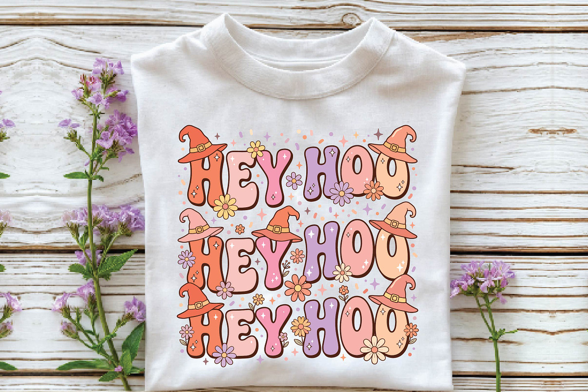 Cute Halloween Typography Sublimatio, a Seasonal Illustration by DreamPrint404 (Photo 2 of 6)