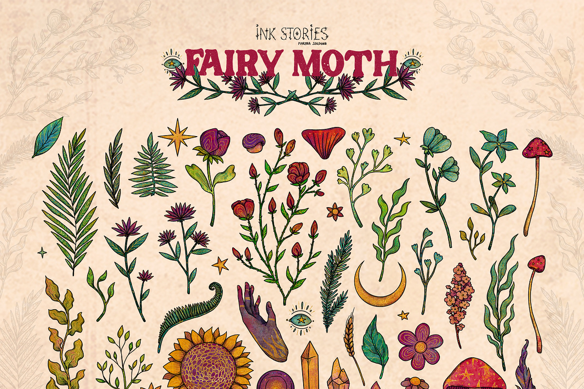 Fairy Moth, an Animal Illustration by Ink Stories (Photo 5 of 27)