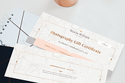 Gift certificate - Marble, Rose Gold, a Card Template by ArealPro (Thumbnail 12 of 20)