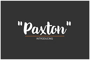 Paxton | A chic Hand written Font, a Script Font by Artstudio (Thumbnail 1 of 7)