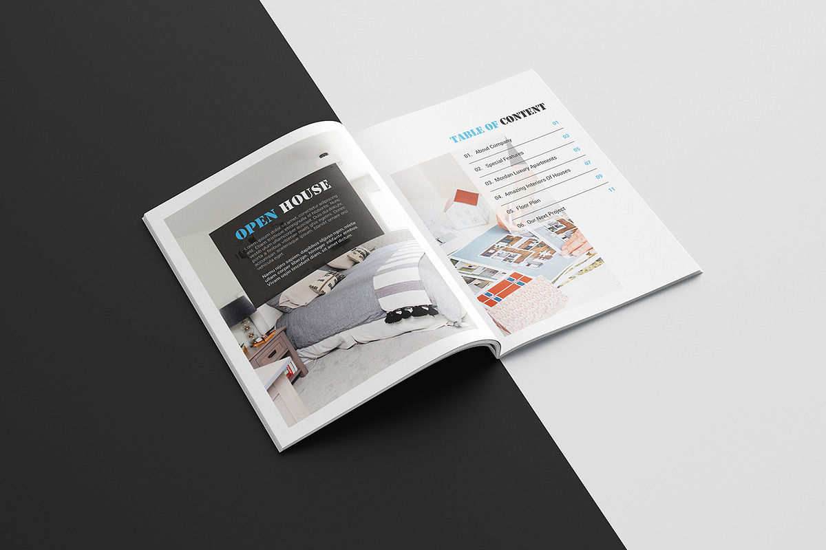 Real Estate Brochure, a Brochure Template by crazyOWL (Photo 3 of 11)