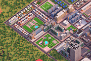 Metropolis City low poly Scene, an Architecture 3D Model by NOMODOL (Thumbnail 3 of 39)
