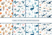 Cute Sailors Watercolor Clipart, a Person Illustration by ekossa_art (Thumbnail 5 of 7)