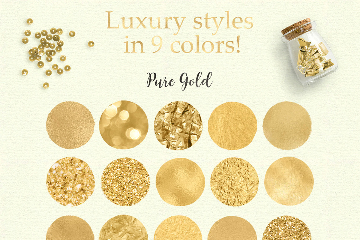 (PS) Watercolor and Metallic Box preview 4