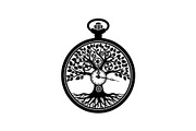 Steampunk Tree of Life Symbol Bundle, an Illustration by yasushie (Thumbnail 7 of 31)