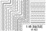 43 vector brushes set, a Brush Add-On by pixelwerk (Thumbnail 2 of 5)