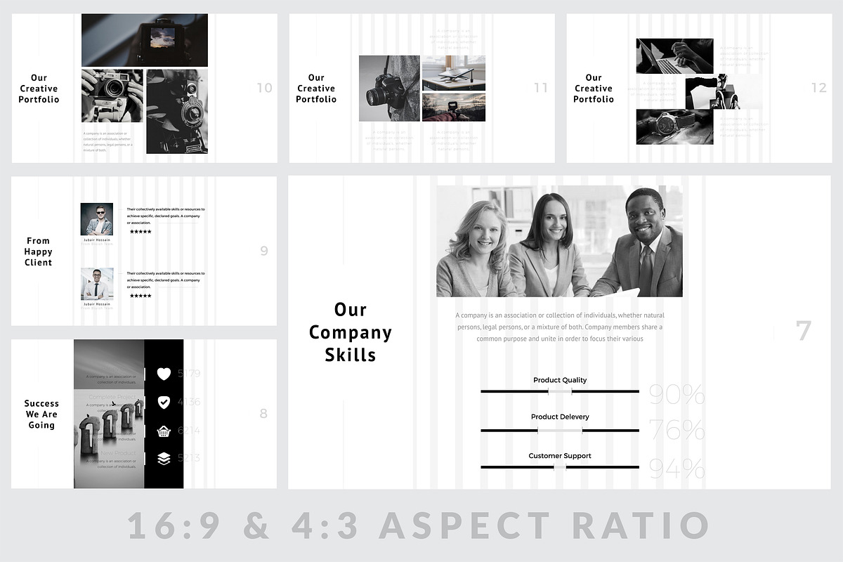 Minimalism Keynote Template, a Presentation Template by ZAAS (Photo 5 of 11)
