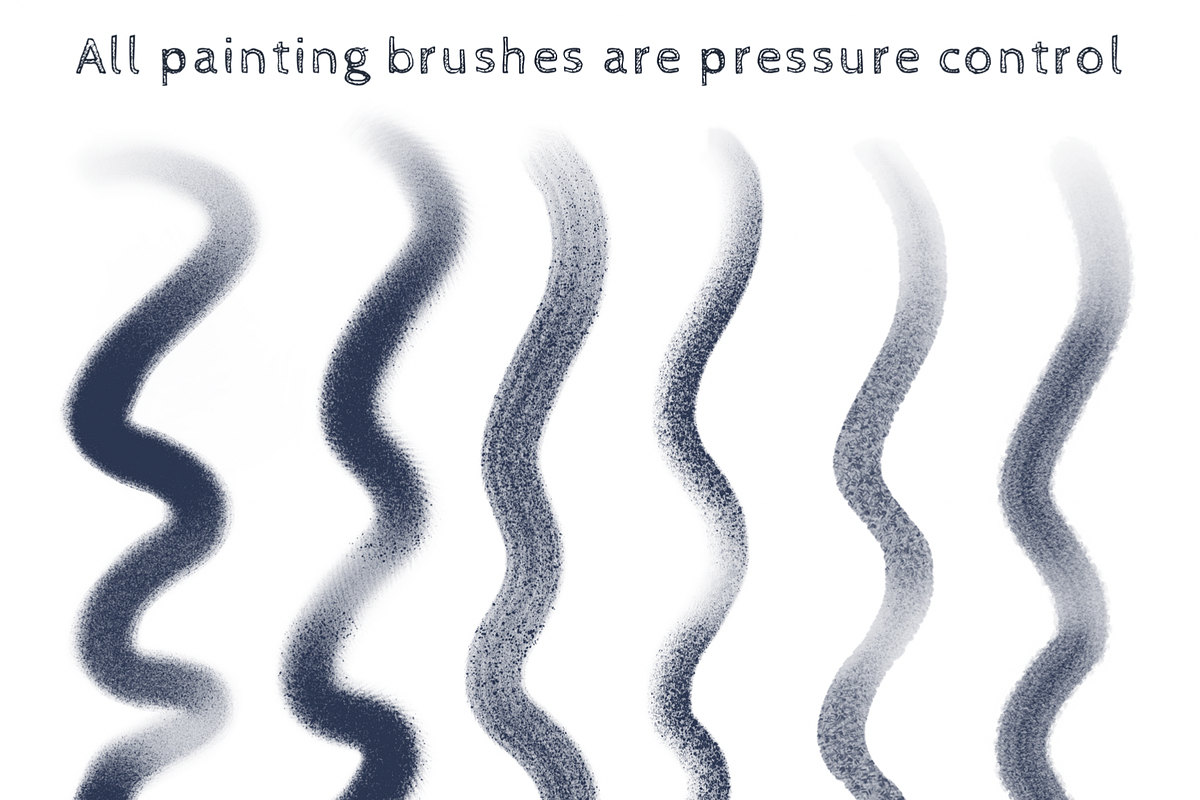 32 Monster texture Procreate brushes, a Brush Add-On by ProcreateiBox (Photo 7 of 10)