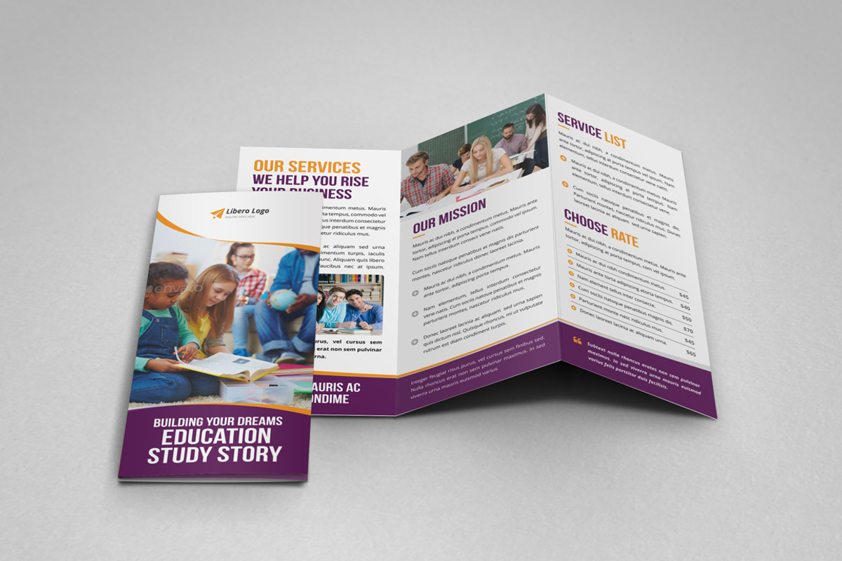 Multipurpose Bifold-Trifold Brochure, a Brochure Template by Miyaji75 (Photo 18 of 19)