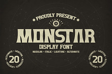 Monstar Display Font