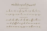 Lallono, a Script Font by alit design (Thumbnail 9 of 13)