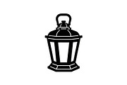 Vintage Street Lantern Silhouette Bu, an Illustration by hafijul (Thumbnail 34 of 51)