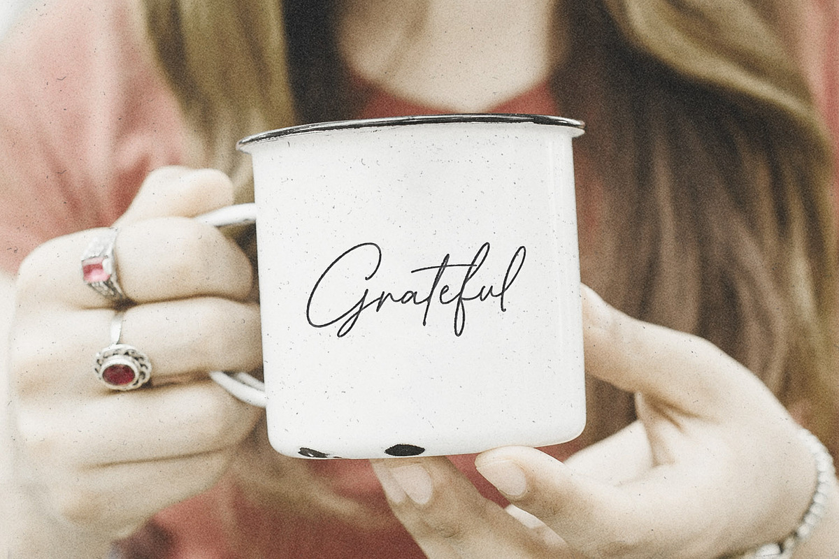 Grateful Heart Font Collection, a Script Font by Callie Rian & Co. (Photo 20 of 32)